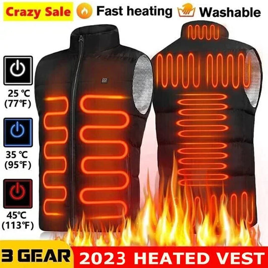 BeastModeVest™ The Best Way to Stay Warm This Winter! Battery Included 🔋