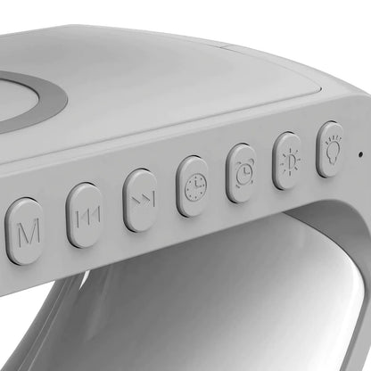 GStar™ | 4-in-1 Alarm Clock, Mood Light, Speaker & Wireless Charger